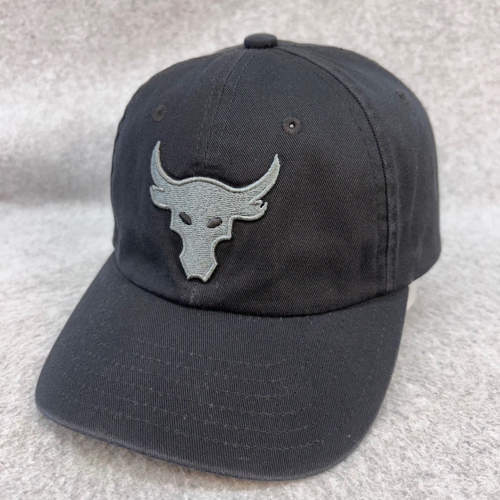 Brahma Bull Blood. Sweat. Respect. Mens Black Under Armour Adjustable Hat OSFA